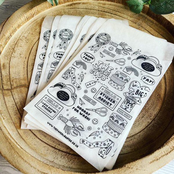 Eco Friendly Glassine Packaging Bag for Wax Melts, Food Items, Confetti Wedding Bag, Event Packaging