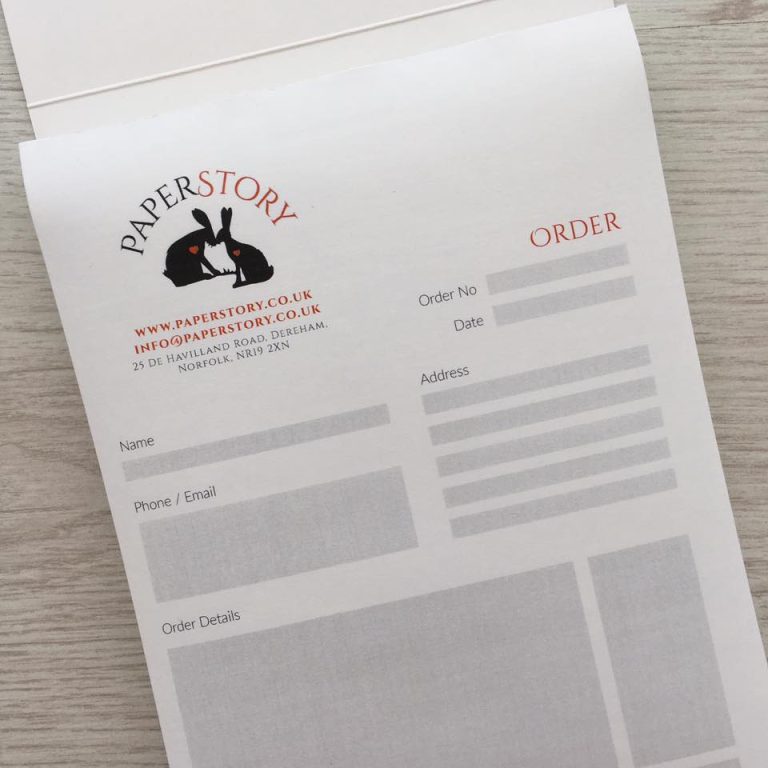 Invoice / Receipt Books - SR Creative Studio