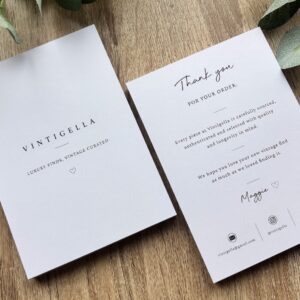Thank You / Care Cards