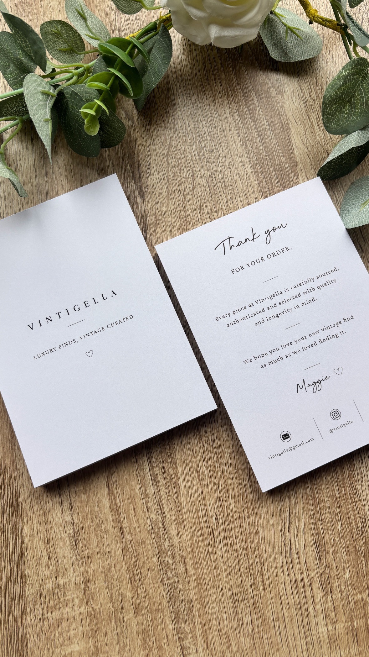 Thank You / Care Cards
