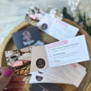 Folded Business Cards